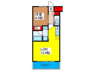 プレジオ今福鶴見の物件間取画像